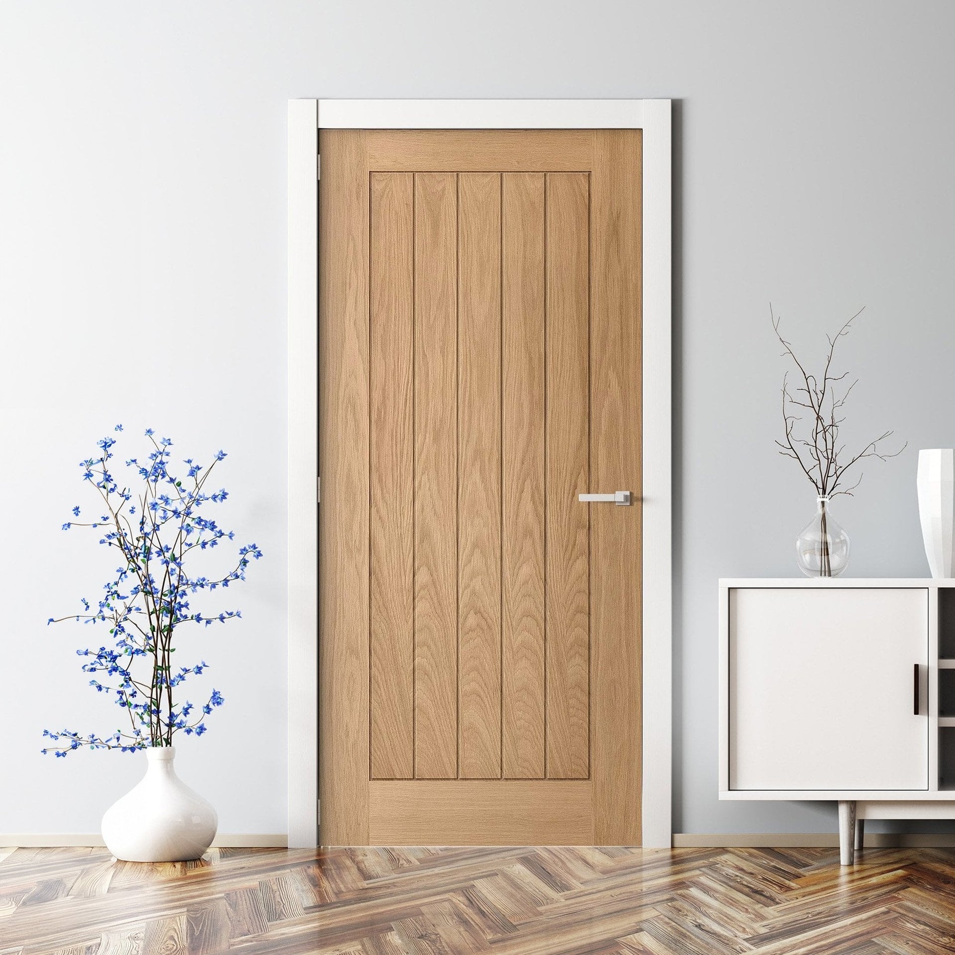 Oak Internal Unfinished Farley FD30 Fire Door