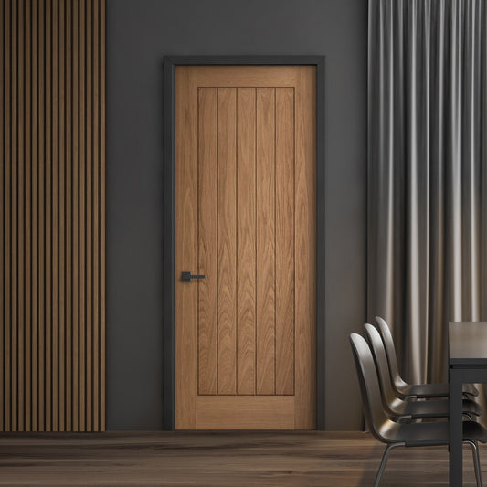 Oak Internal Unfinished Mexicano Cottage Door (119699)