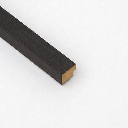 Midnight Black - Elevation Acoustic 2.4m Wall Panelling Trim (121648)