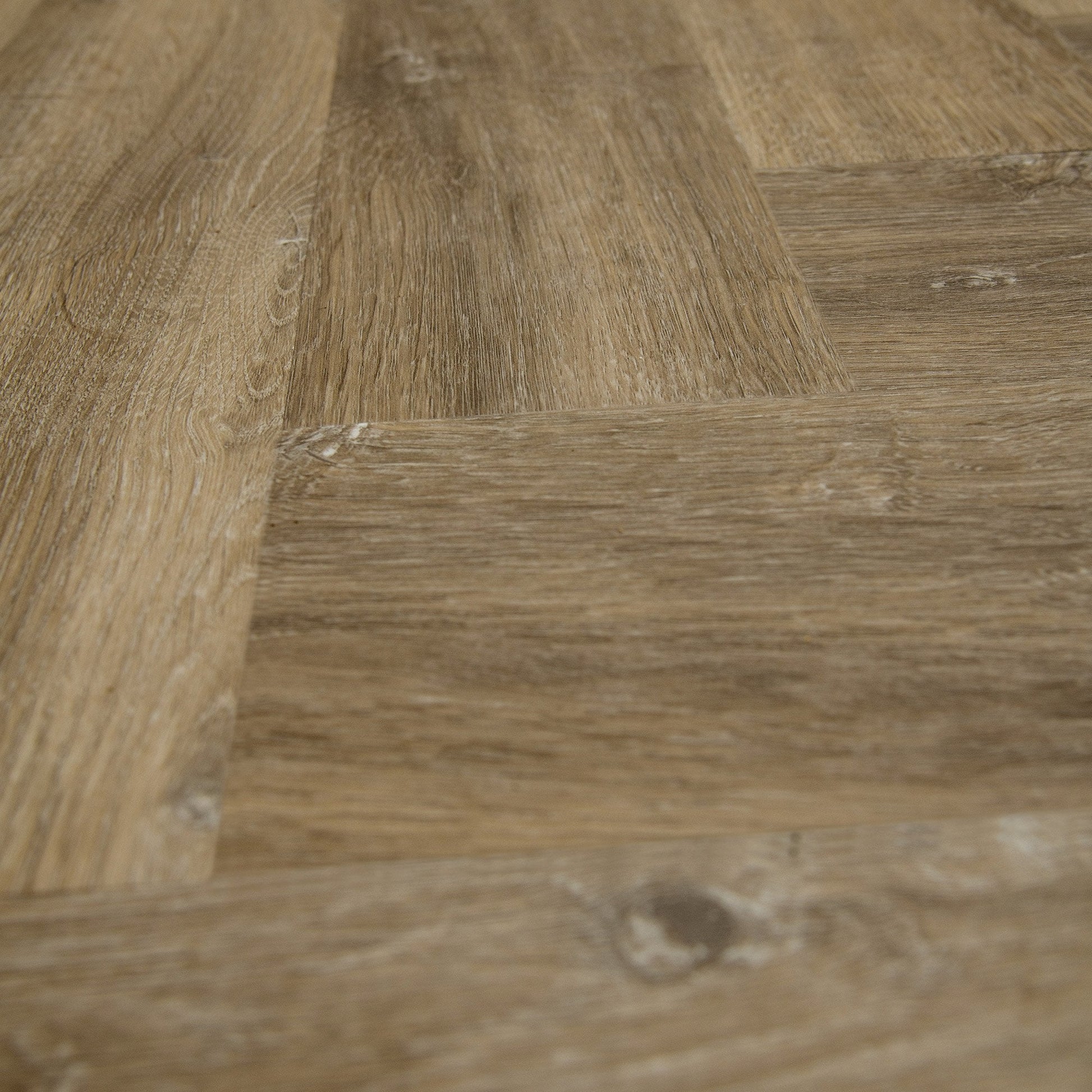 Nelson Oak - Foundation Herringbone SPC 2mm UV Coated Luxury Vinyl Flooring (122986)