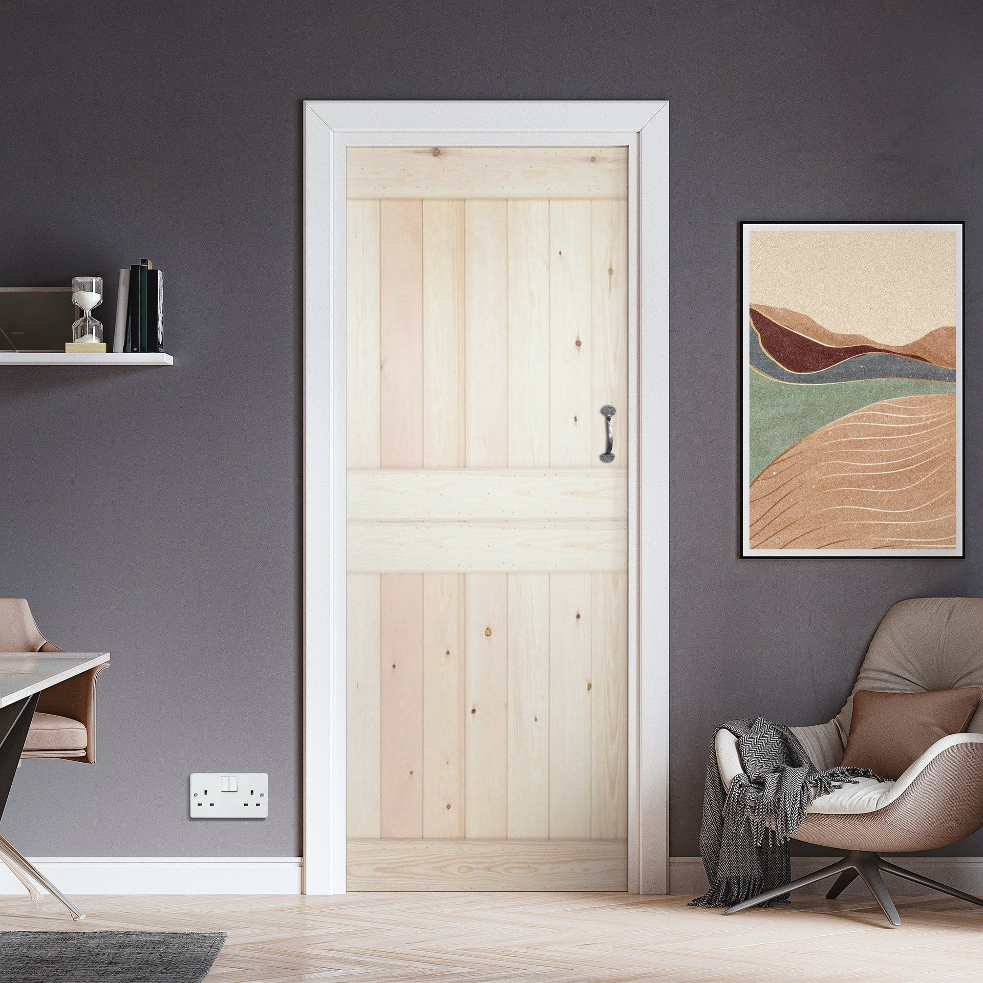 Scandinavian Pine Internal Unfinished Grange Solid Stable Door