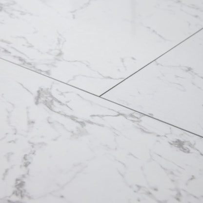 Carrara Marble - Lustre Stone 8mm High Gloss Laminate Flooring (90003)