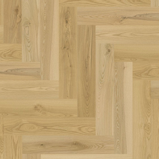 Leader-Tec | Welland Oak - Prime Herringbone SPC 5mm Rigid Core Vinyl Sample - CWH-3890-HB (SKU-345255)