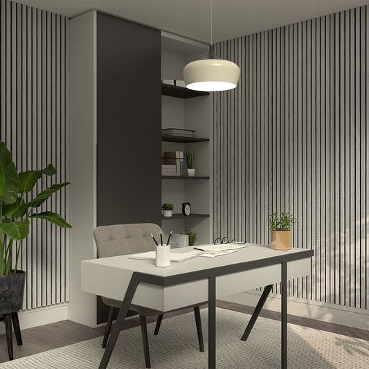 Light Grey - Immersive Acoustic 21mm Fully Finished Wall Panelling (116636)