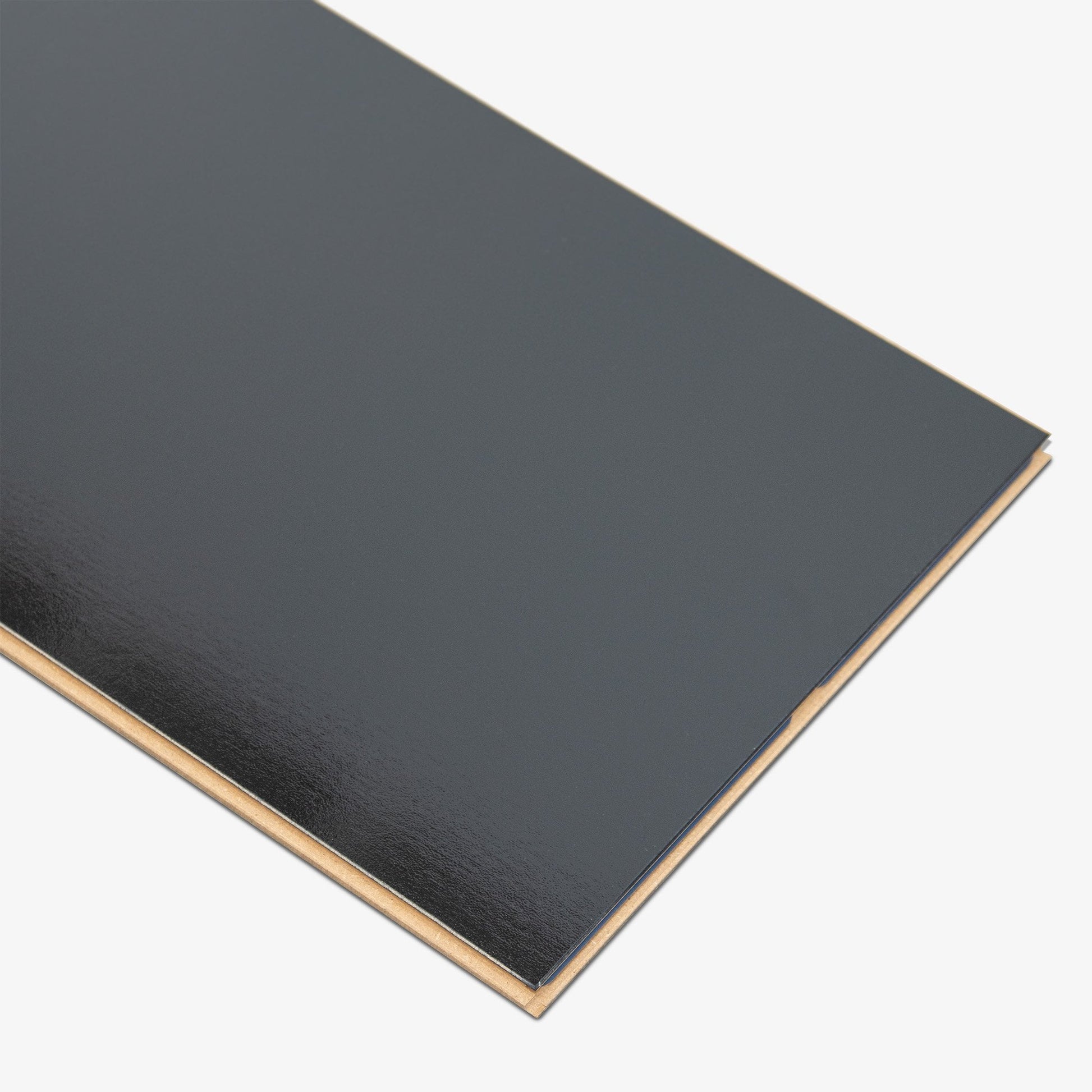 Black - Lustre Stone 8mm High Gloss Laminate Flooring (89999)