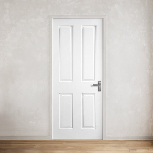 White Internal Primed Avesta 4 Panel Door (121725)