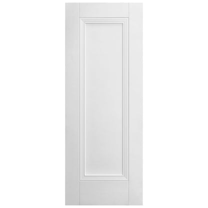 White Internal Primed Elegance Lancaster 1 Panel Door (76318)