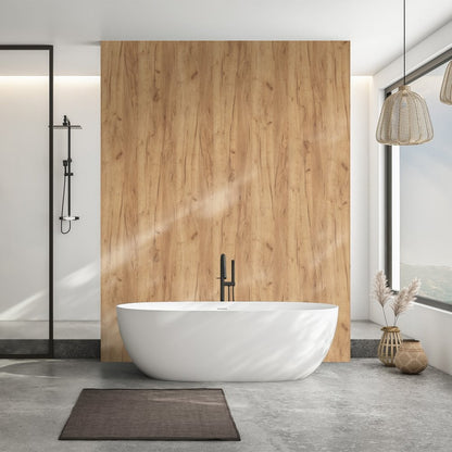 Gold Craft Oak - 2650 x 1230mm Waterproof Wall Panelling (124180)