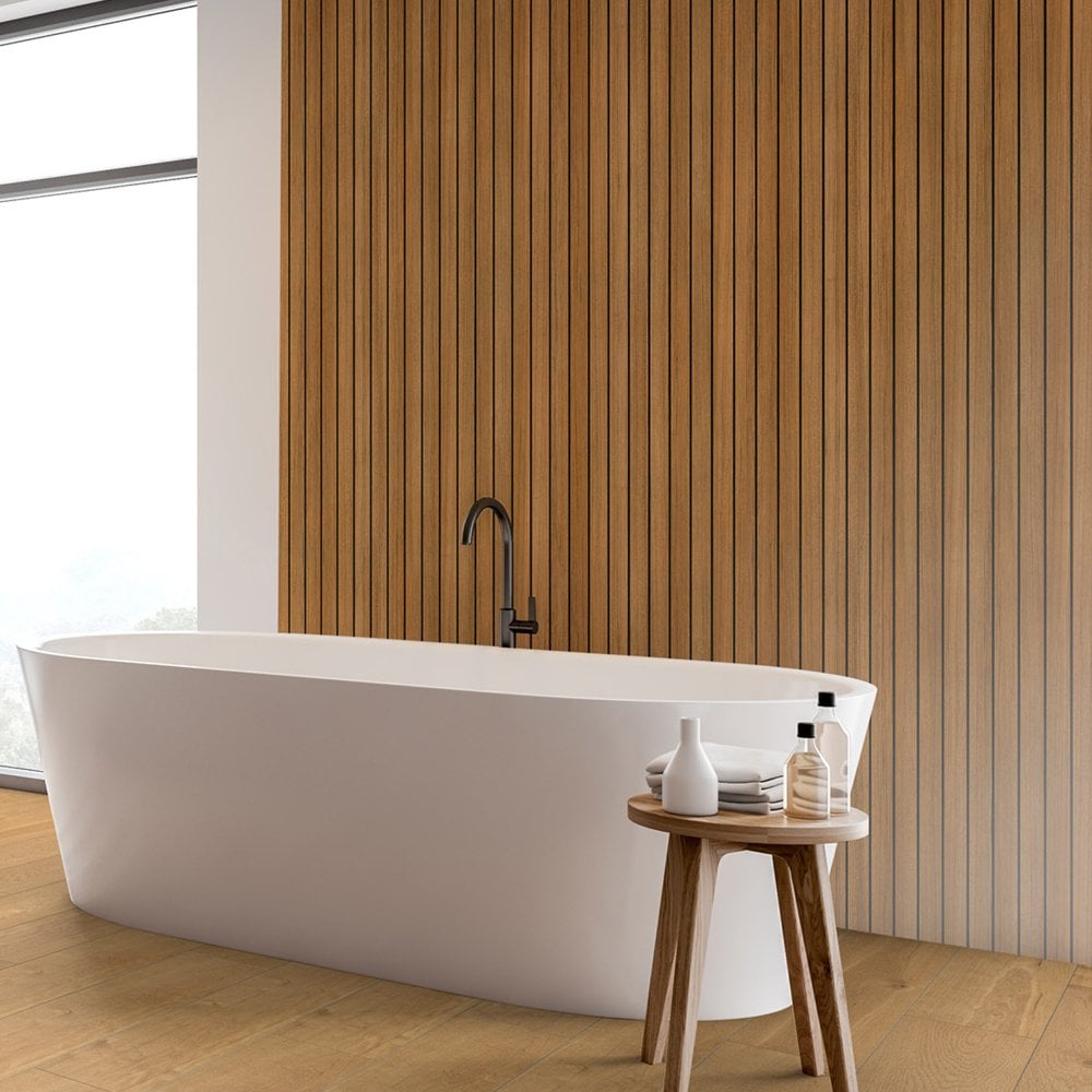 Lightwood - 2650 x 1230mm Waterproof Wall Panelling (124186)