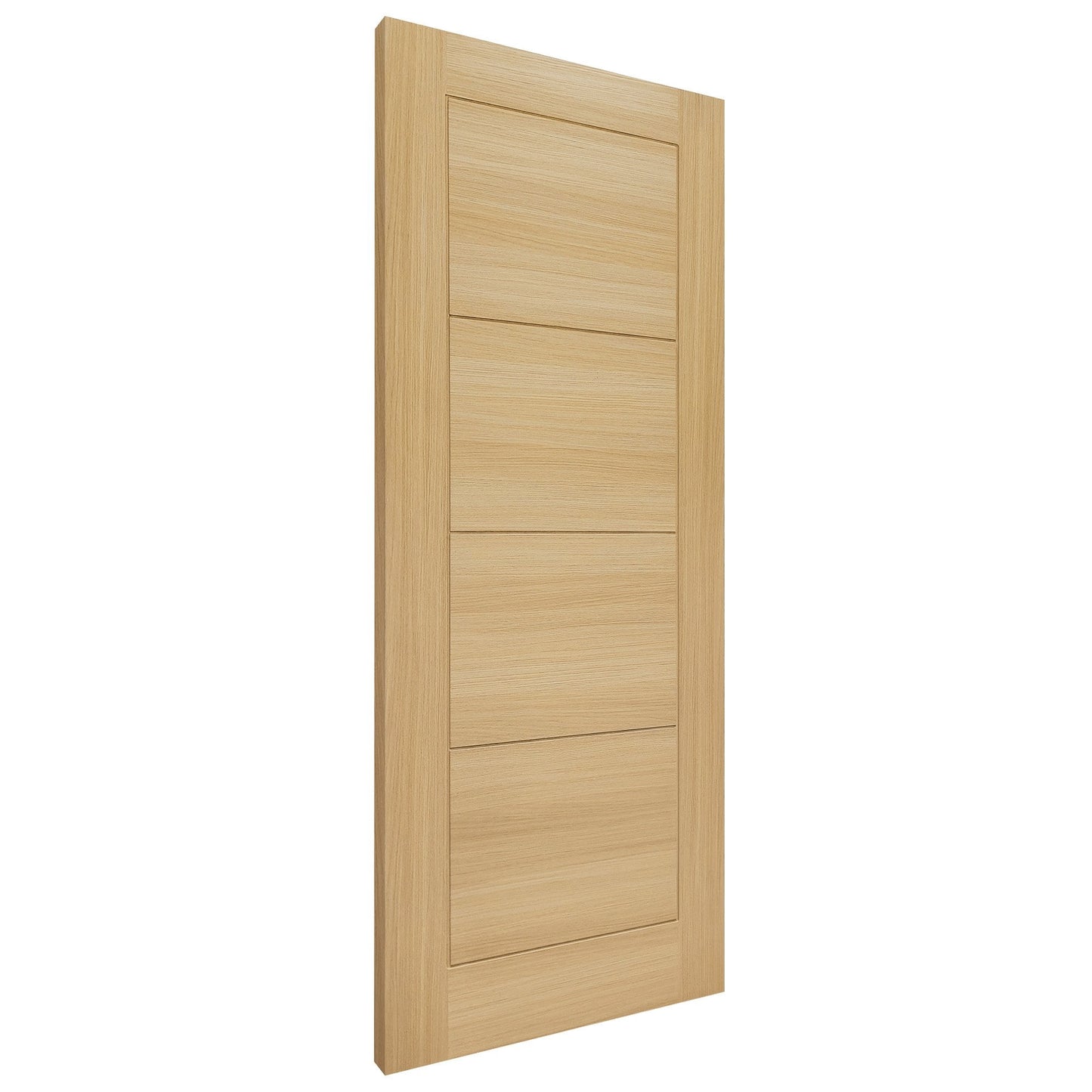 Blonde Oak Internal Fully Finished Endure Laminate Ladder FD30 Fire Door (121992)