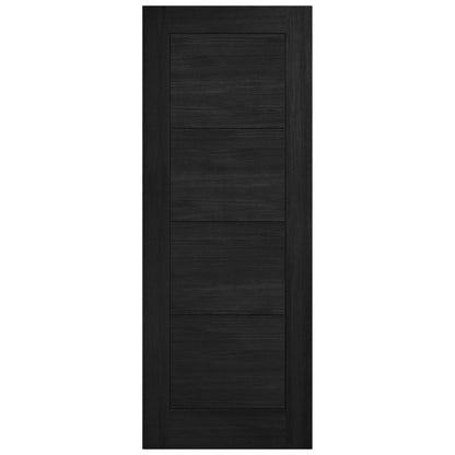 Black Fully Internal Finished Endure Laminate Ladder FD30 Fire Door (122001)