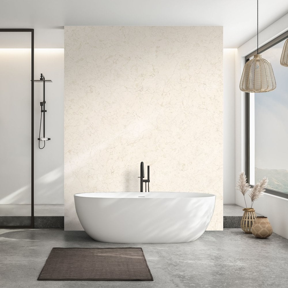 Perlino - 2650 x 1230mm Waterproof Wall Panelling (124198)