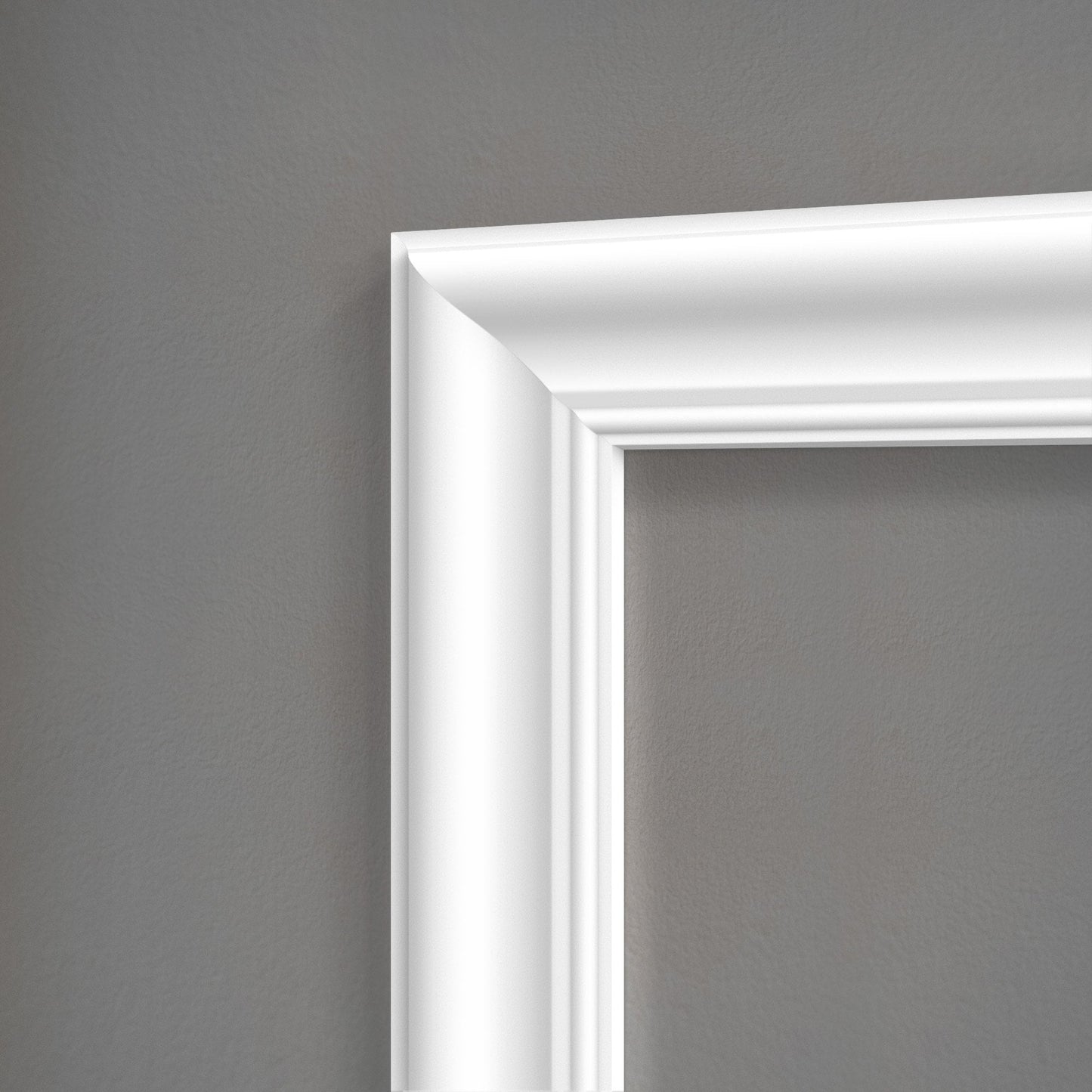 White - 2.4m Painted Chair Moulding (120098)