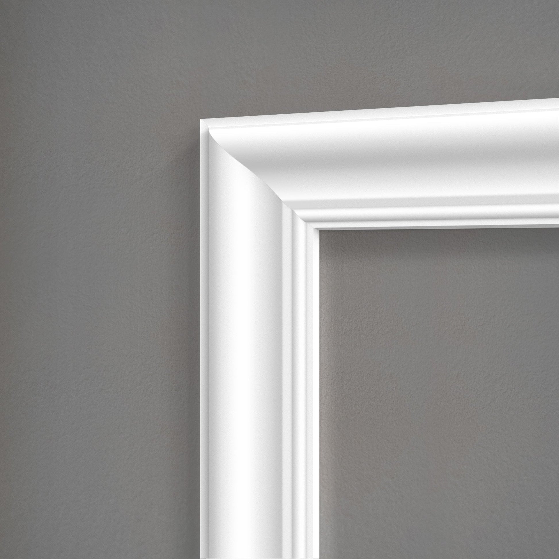 White - 2.4m Painted Chair Moulding (120098)