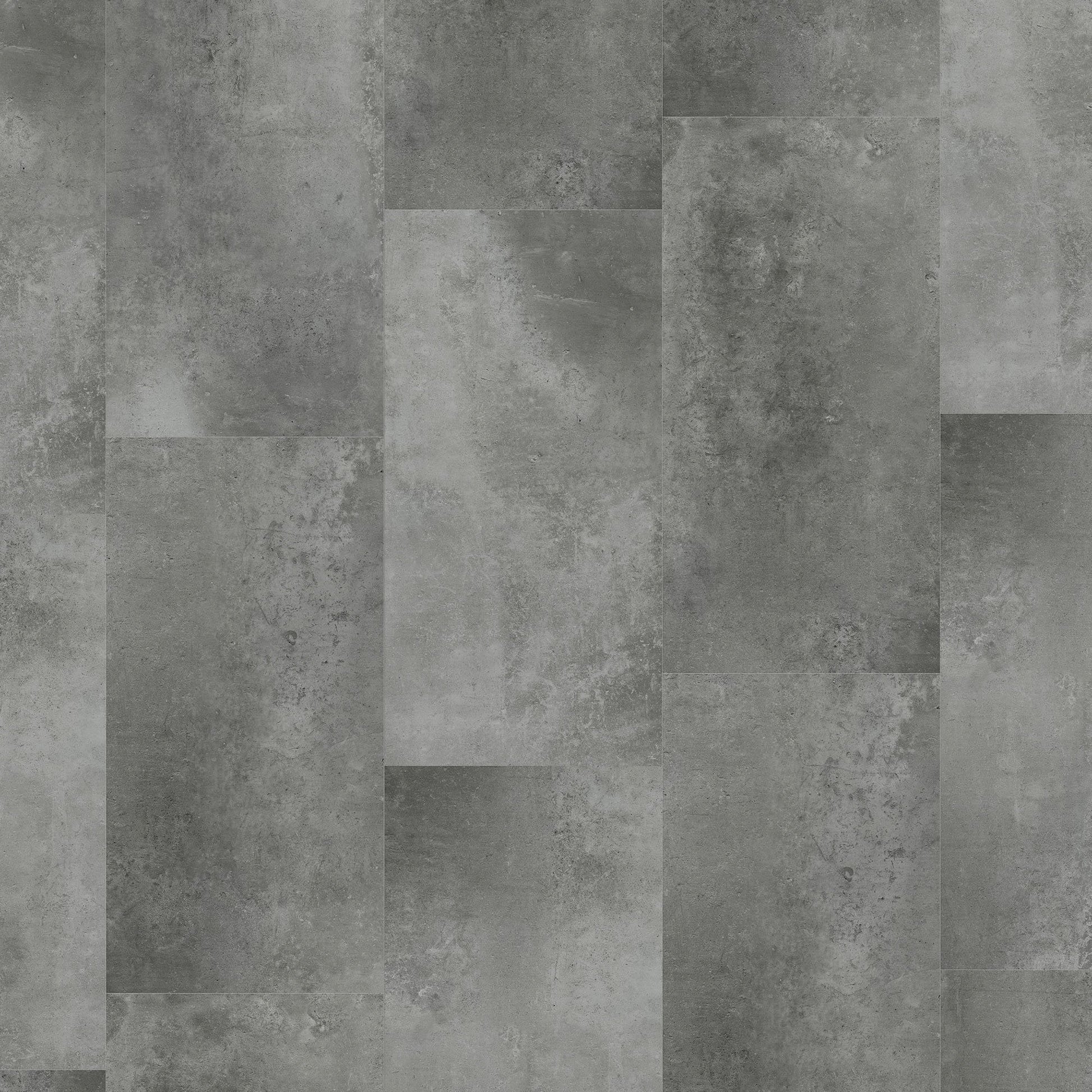 Xonic Grey - Luxe Vision Pre-Grouted 5.5mm Stone Embossed UV Coated Rigid Core Vinyl Flooring (123034)