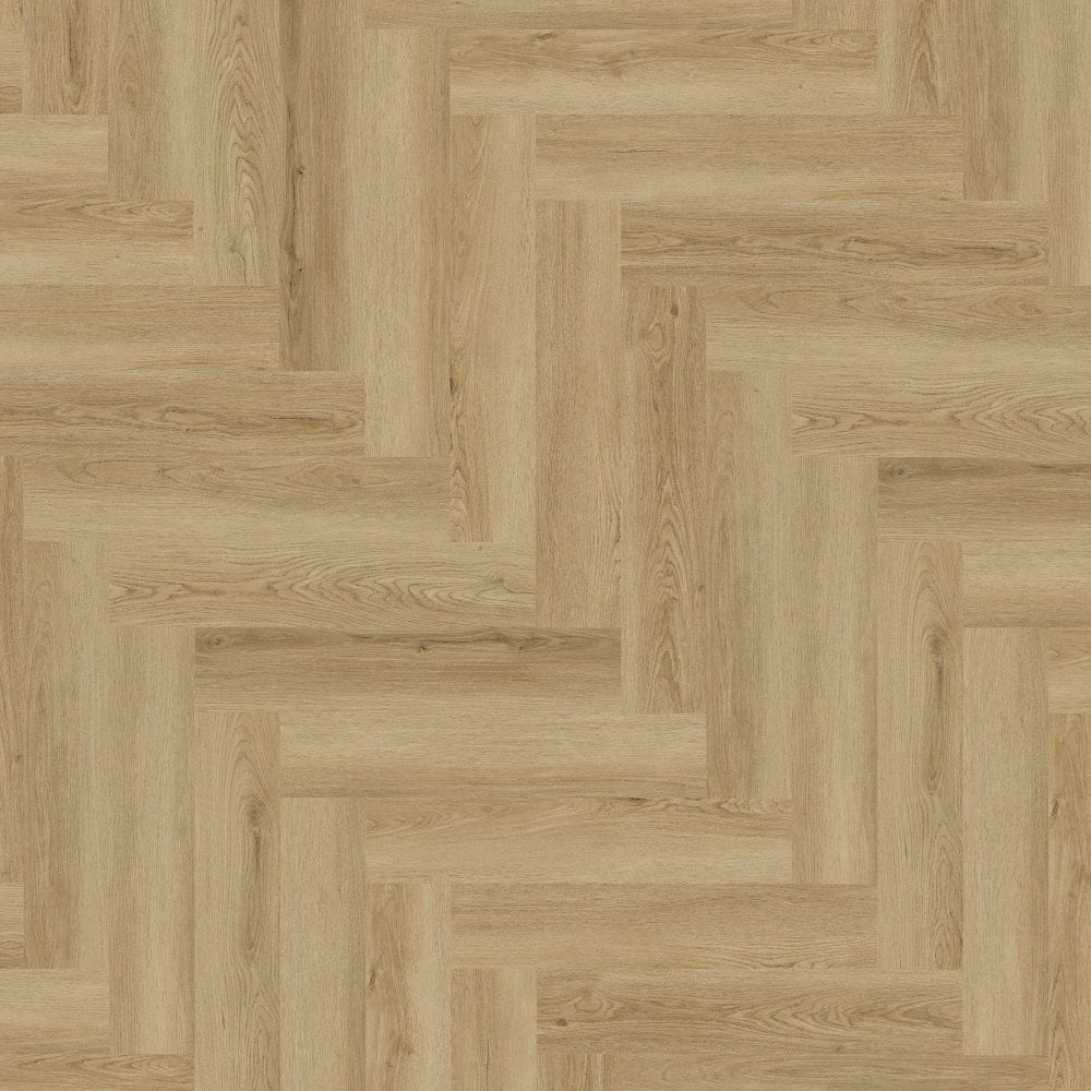 Colwood Oak - Luxe Vision Herringbone 5mm Embossed Purecoat Rigid Core Vinyl Flooring (123029)