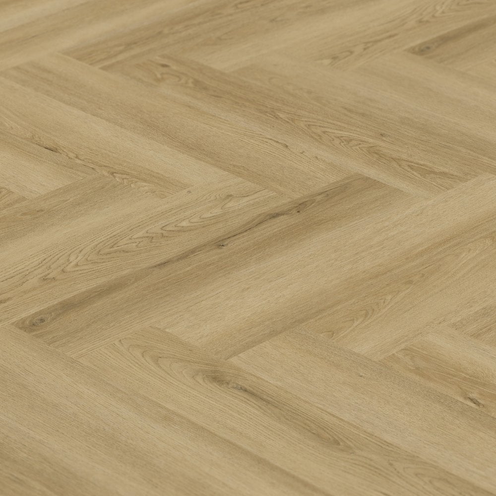 Colwood Oak - Luxe Vision Herringbone 5mm Embossed Purecoat Rigid Core Vinyl Flooring (123029)