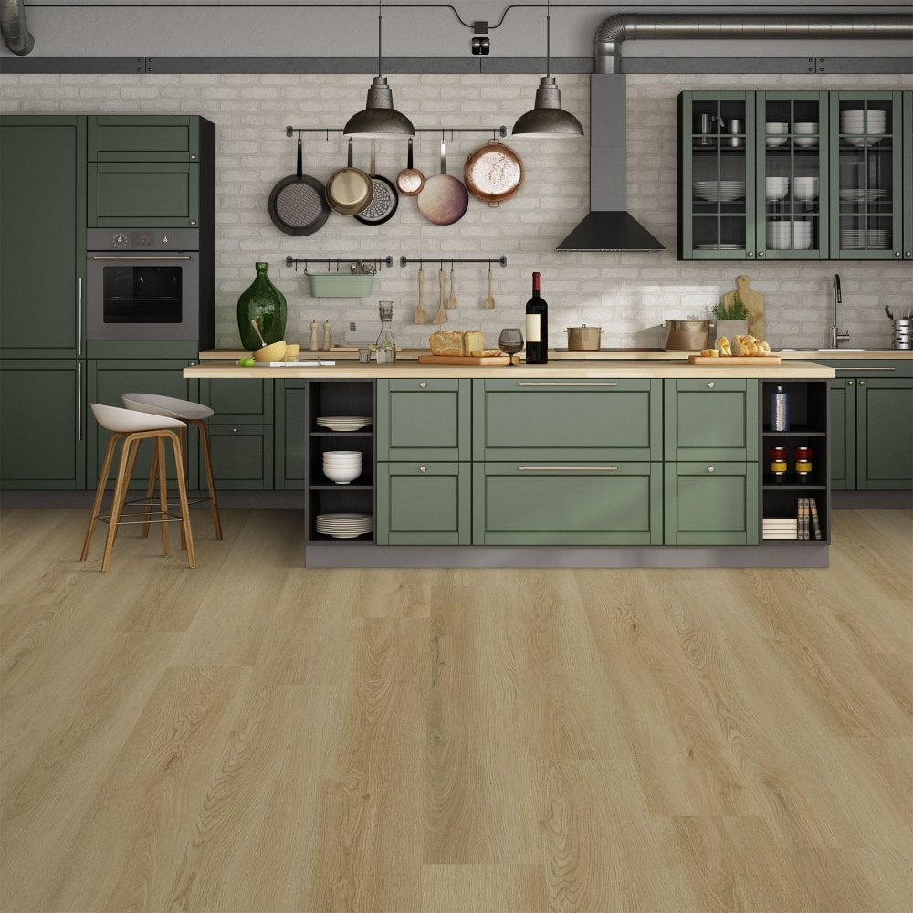 Leader-Tec | Enderby Oak - Foundation SPC 3.2mm Rigid Core Vinyl Sample - EWH-3980 (SKU-345483)