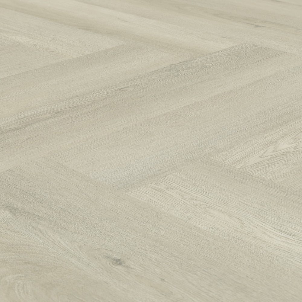 Parksville Oak - Luxe Vision Herringbone 5mm Embossed Purecoat Rigid Core Vinyl Flooring (123032)