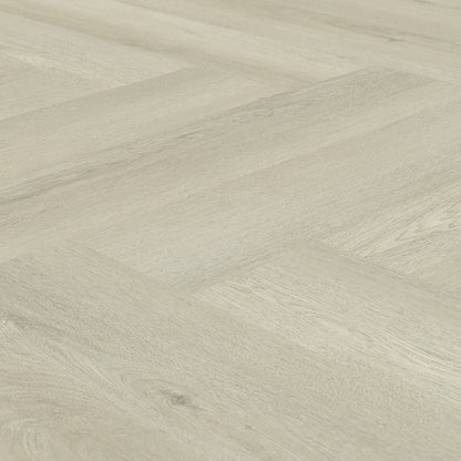 Parksville Oak - Luxe Vision Herringbone 5mm Embossed Purecoat Rigid Core Vinyl Flooring (123032)