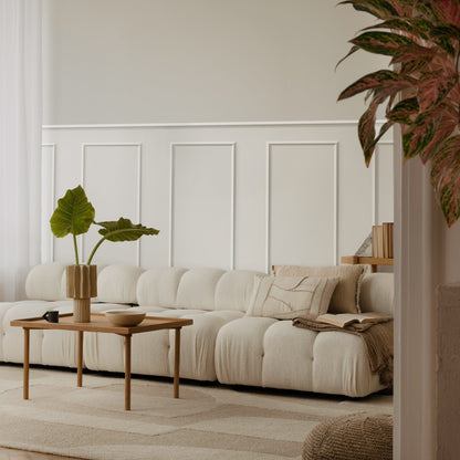 White - Painted Large Wall Panelling Kit (123772)