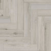 Merritt Oak - Foundation Herringbone LVT 5mm Anti-Microbial UV Coated Rigid Core Vinyl Flooring (123006)