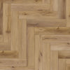 Quesnel Oak - Foundation Herringbone LVT 5mm Anti-Microbial UV Coated Rigid Core Vinyl Flooring (123002)