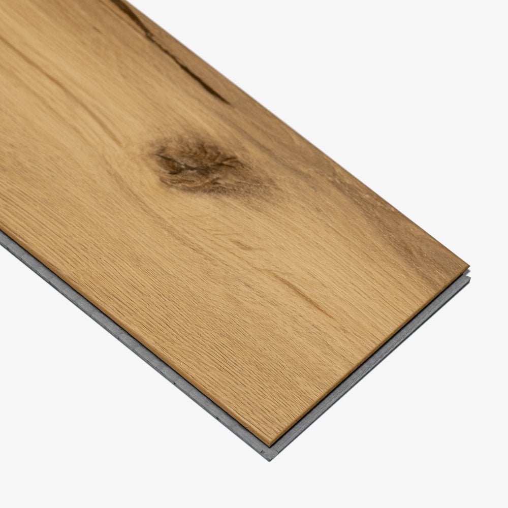 Quesnel Oak - Foundation Herringbone LVT 5mm Anti-Microbial UV Coated Rigid Core Vinyl Flooring (123002)