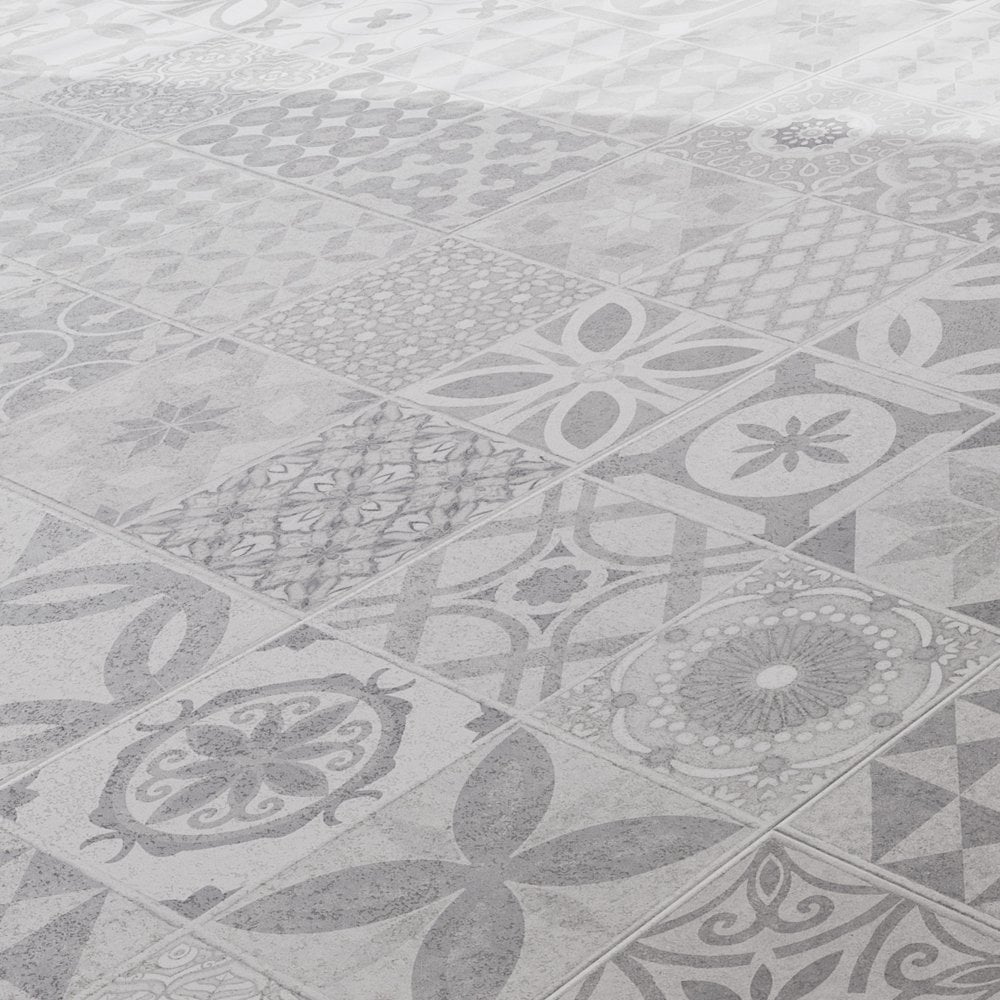 Leader-Tec | Aurora - Prime+ Tile SPC Rigid Core Vinyl Sample - CAH-3880 - (SKU-345263)