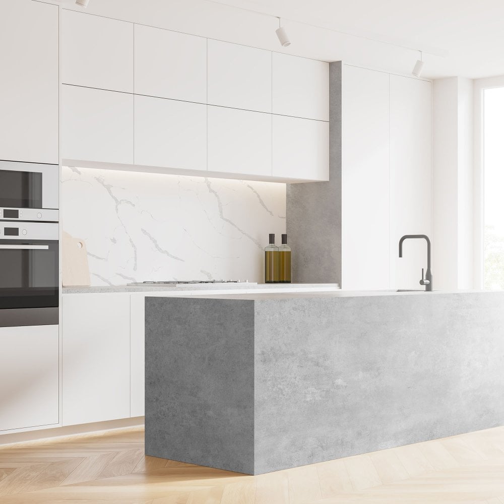 Statuario Bianco - 2650 x 1230mm Waterproof Wall Panelling (124350)