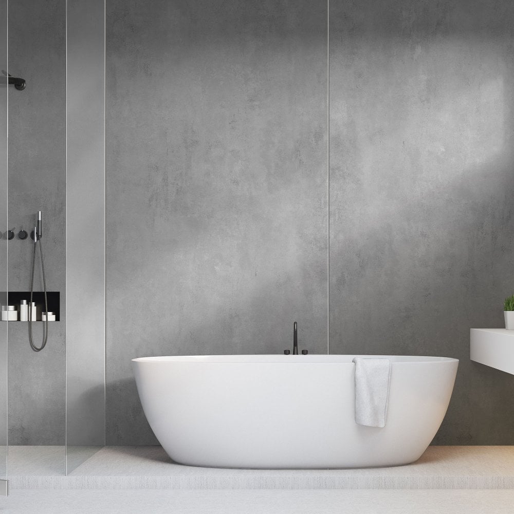 Liberty | Smoke - Waterproof Wall Panelling Sample (SKU-381350-SAMPLE)