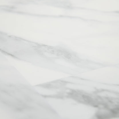 White Marble - Prime Plus 5mm Embossed Purecoat Rigid Core Vinyl Flooring (123024)