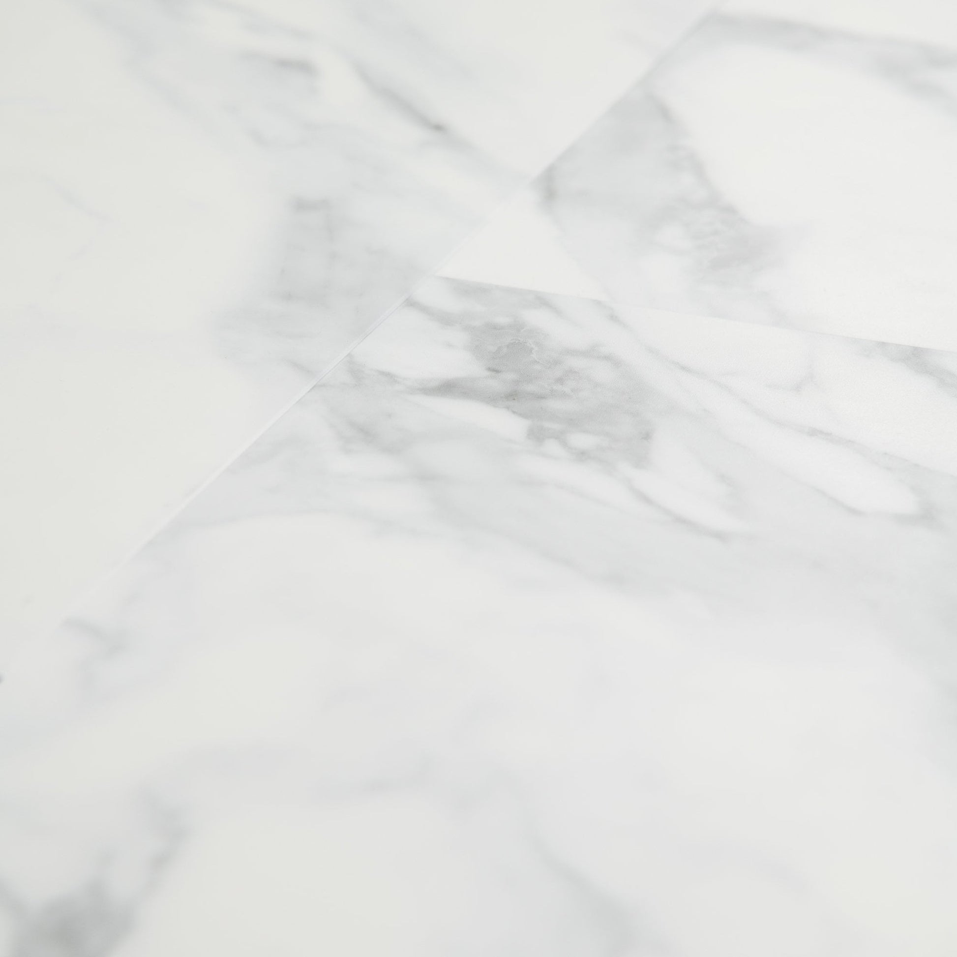White Marble - Prime Plus 5mm Embossed Purecoat Rigid Core Vinyl Flooring (123024)