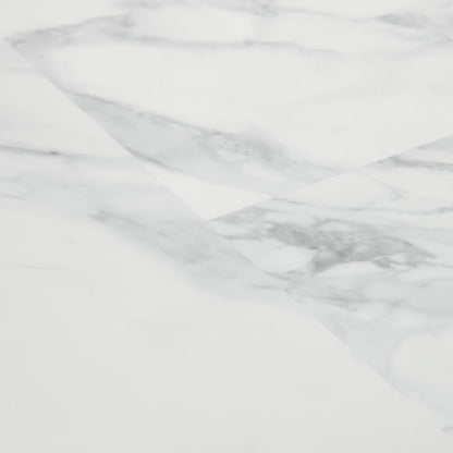 White Marble - Prime Plus 5mm Embossed Purecoat Rigid Core Vinyl Flooring (123024)