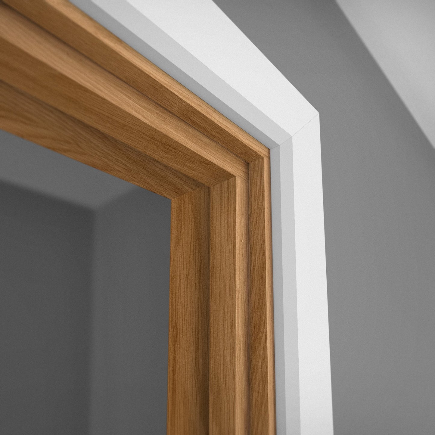 Oak Veneer Fully Finished Door Lining Set (120310)