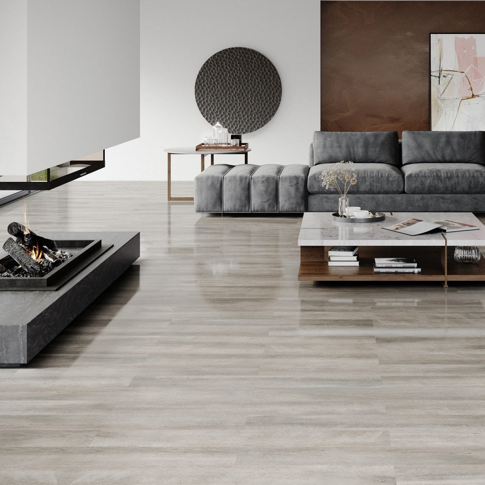 Stave Oak Lustre 8mm High Gloss Laminate