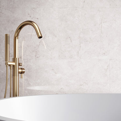 Toscano Chiaro - Lustre Stone 800 x 400mm Waterproof Wall Panelling (122541)