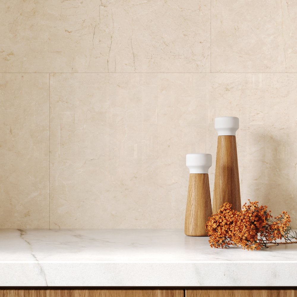 Toscano Naturo - Lustre Stone 800 x 400mm Waterproof Wall Panelling (122542)