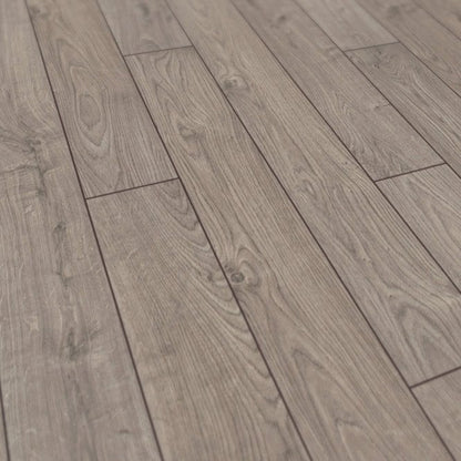 Atlas Oak Anthracite - Robusto Villa 12mm Laminate Flooring (124515)