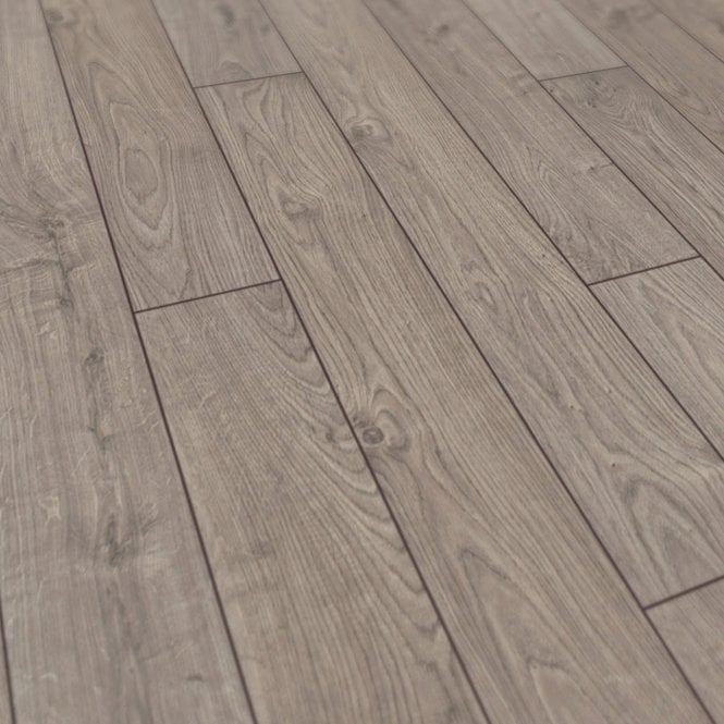 Atlas Oak Anthracite - Robusto Villa 12mm Waterproof Laminate Sample
