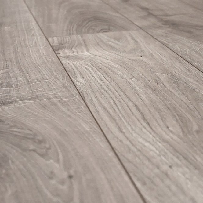 Atlas Oak Anthracite - Robusto Villa 12mm Waterproof Laminate Sample