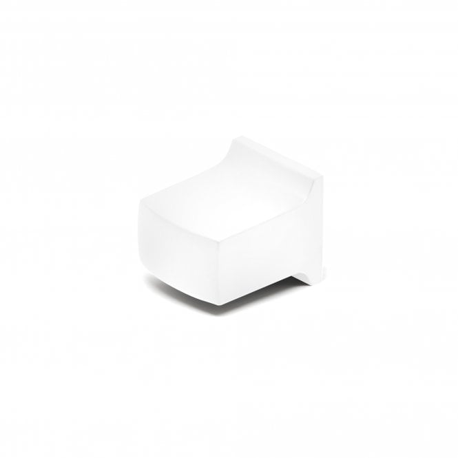 Studio Square WC Thumbturn Lock - Matt White