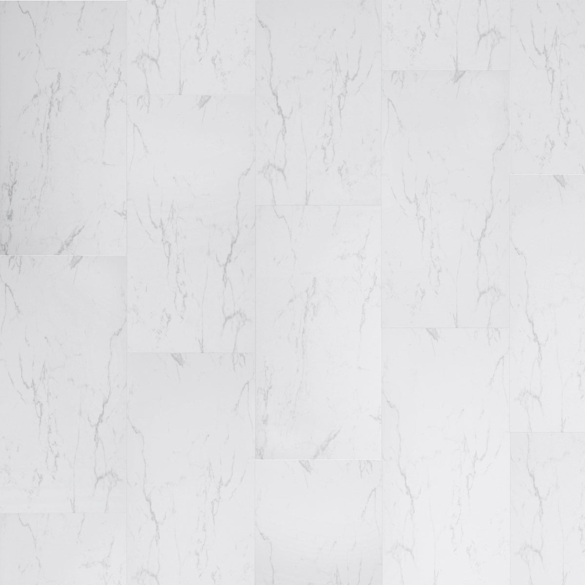 Carrara Marble - Lustre SPC 6mm Matt Rigid Core Vinyl Flooring (108420)