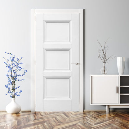 White Internal Primed Elegance Ripley FD30 Fire Door