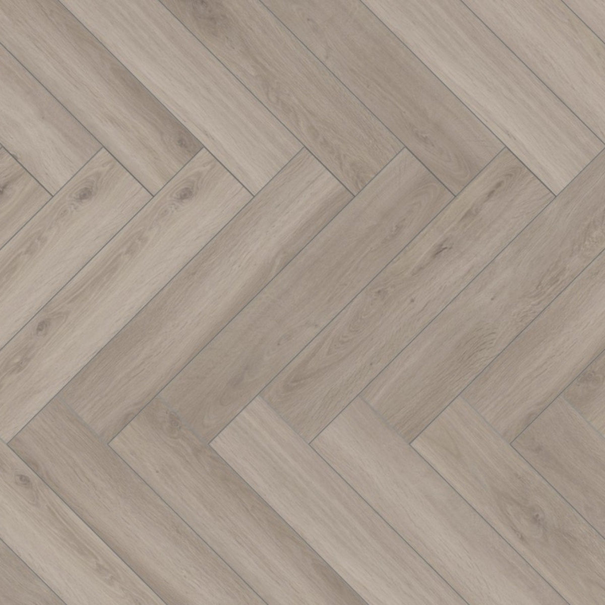 Oak Silver - Herringbone 8mm Laminate Flooring (89187)