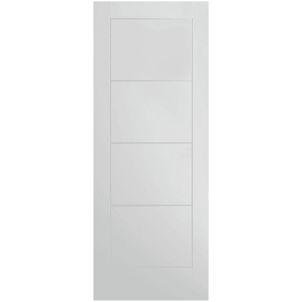 White Internal Moulded Lifestyle Smooth Ladder Door (89278)