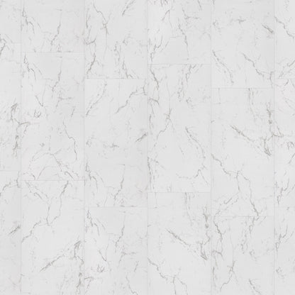 Carrara Marble - Lustre Stone 8mm High Gloss Laminate Flooring (90003)