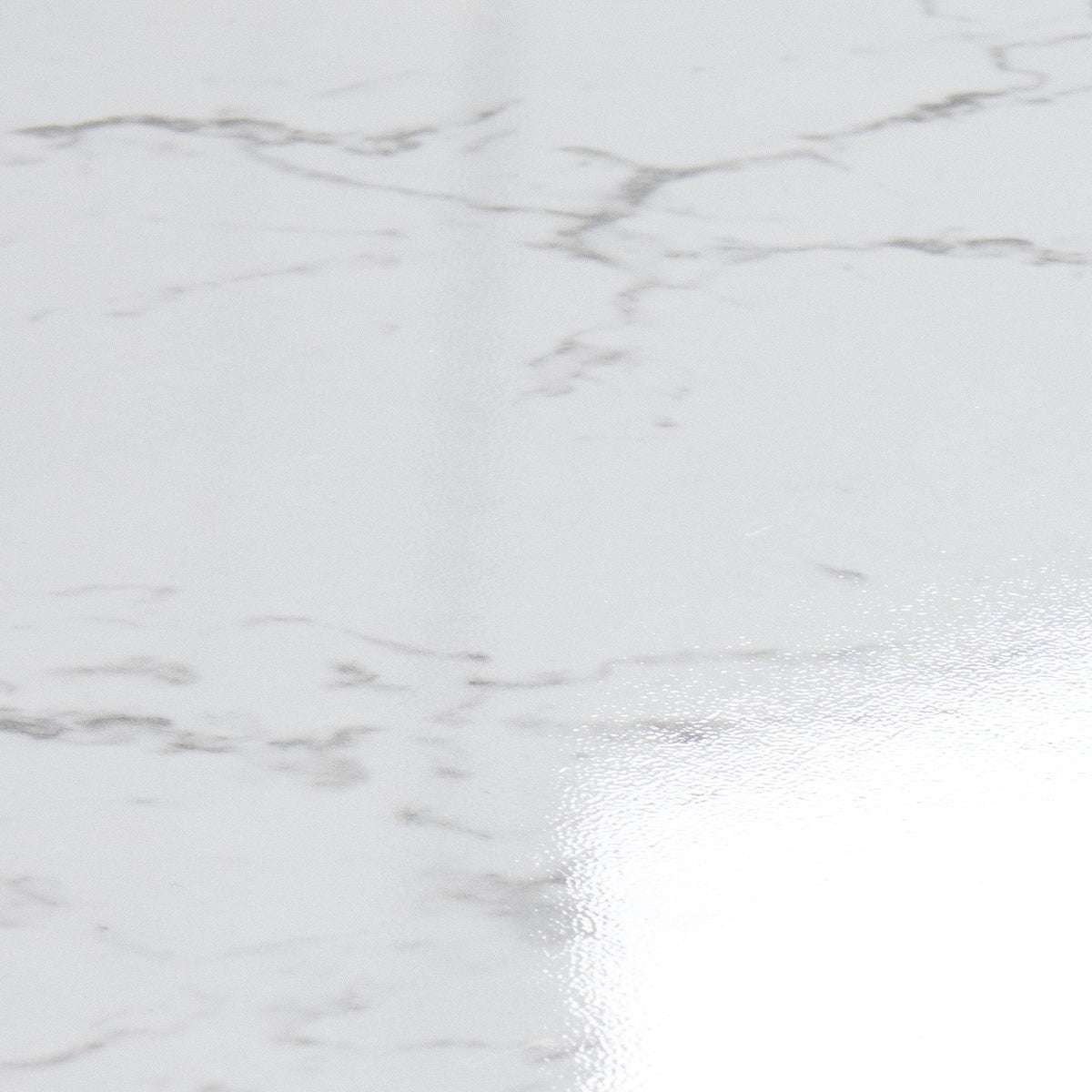 Carrara Marble - Lustre Stone 8mm High Gloss Laminate Flooring (90003)