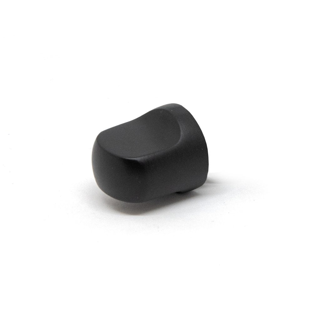 Studio Round WC Thumbturn Lock - Matt Black