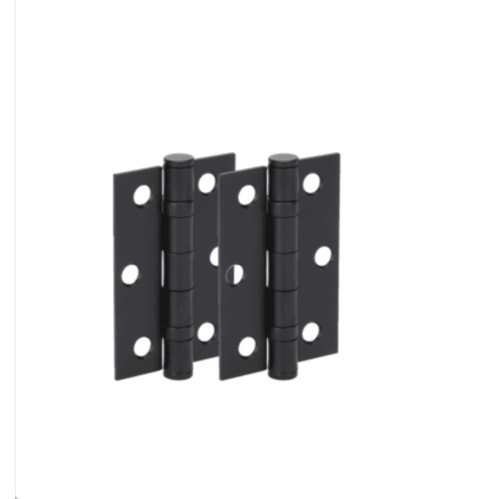 76mm (3'') Ball Bearing Hinge Pair, Matt Black